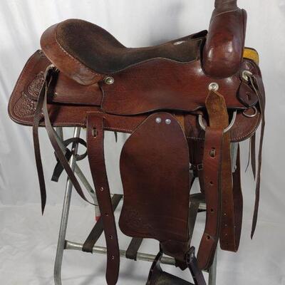 Buffalo Saddlery Roping Saddle #1951 17