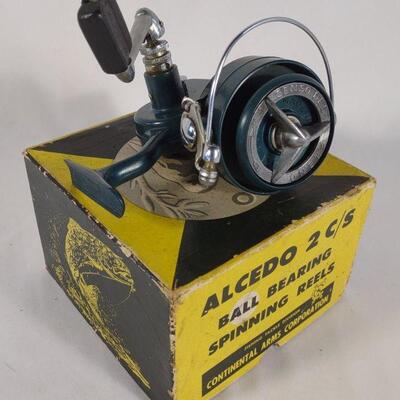 Vintage Alcedo 2 C/S Spinning Reel w/ Box & Bag