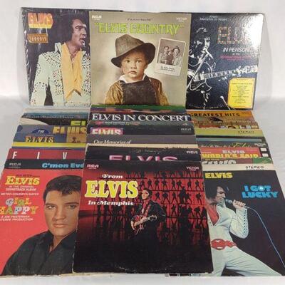 34 Elvis Music Record Albums