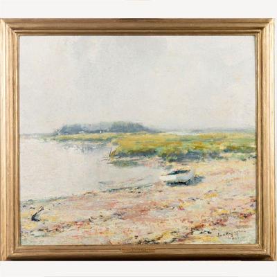 Lot 129 Beautiful Oil on canvas by American Artist John C. Huffington titled 