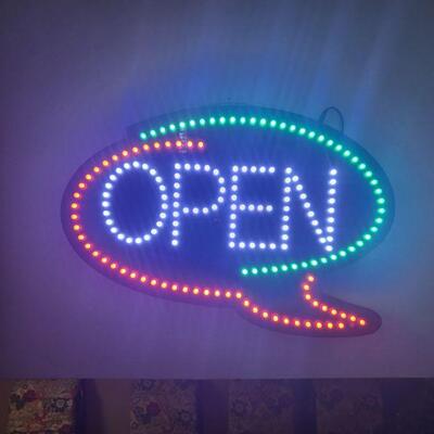 Open sign $10