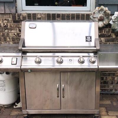 MEMBER'S MARK GRILL W/SIDE BURNER