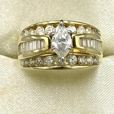 Beautiful Diamond Wedding ring set