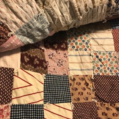 Single / Twin / Daybed size ~ homemade quilt 