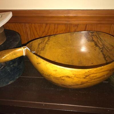 Antique Burl Bowl 