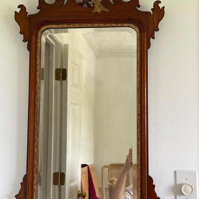 Antique Chippendsle mirror