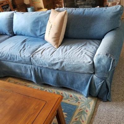 “Blue jeans” sectional sofa