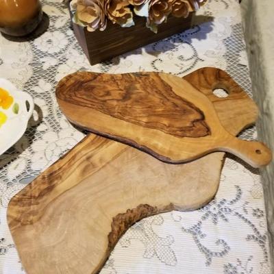 Hand crafted wood cutting boards