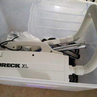 Oreck XL canister vac