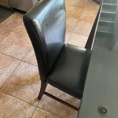 Vinyl Chair to Dining Set