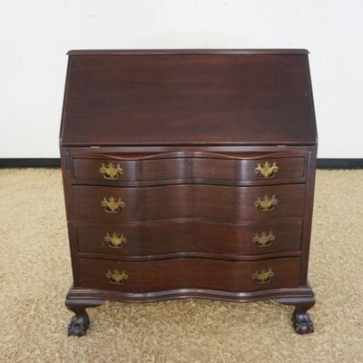 1124	FRENCH 3 DRAWER PROVINCIAL CHEST, 58 IN X 19 IN X 35 IN HIGH
