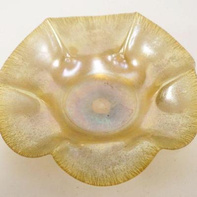 1252	AURENE GOLD LUSTER SHAPE #171 BOWL, APPROXIMATELY 6 1/2 IN X 2 IN HIGH
