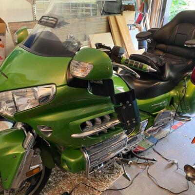 2010 Honda Gold Wing   Low miles.  Every bell and whistle and a custom paint job!