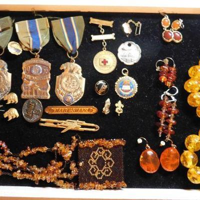 Medals and Amber