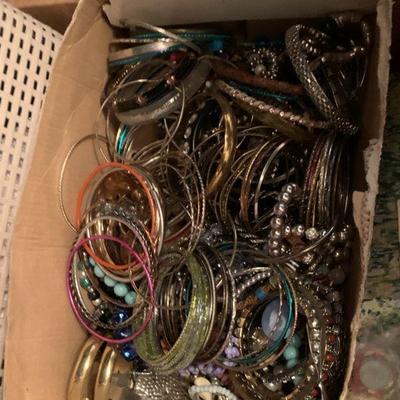 Lots of bracelets 