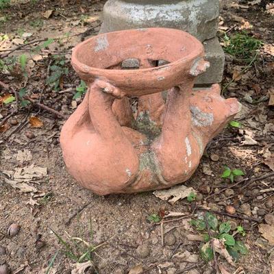 Cat planter