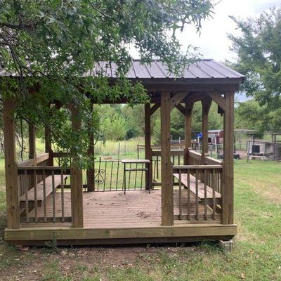 Gazebo treated wood