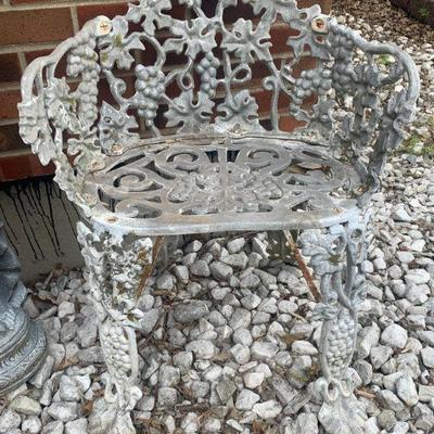 Iron patio furniture 