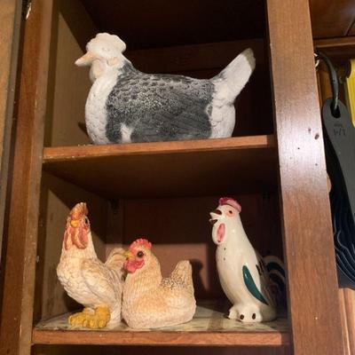 Rooster decorations 
