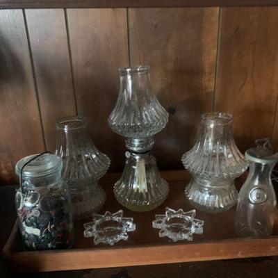 cut glass lanturns