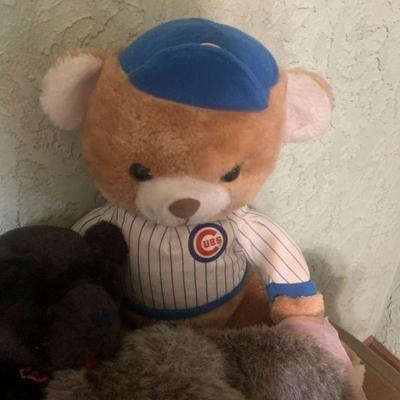 Cubs teddy bear