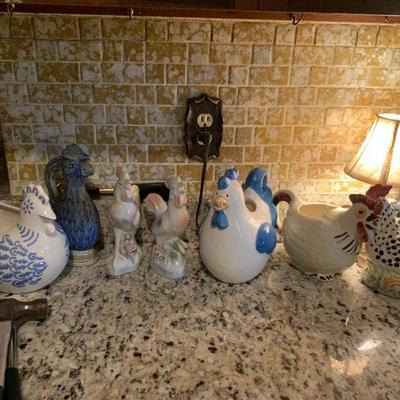 Rooster decorations 