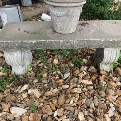 Bench concrete 