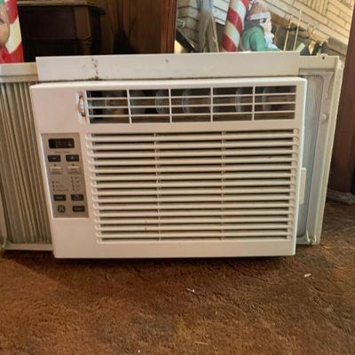 Several small air conditioners 