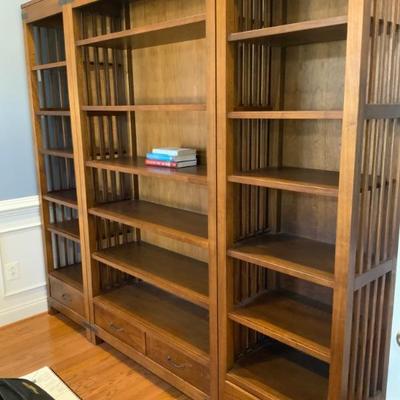Arhaus Book Shelf - 3 separate peices 