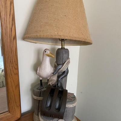 Seagull lamp