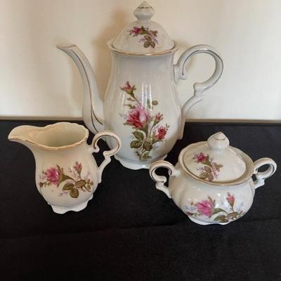 Miss Rose tea set