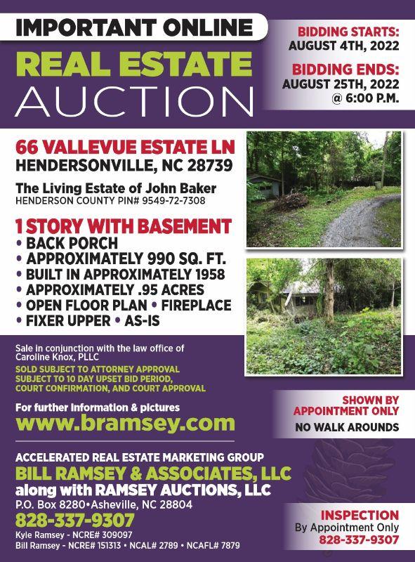 Important Online Real Estate Hendersonville, NC