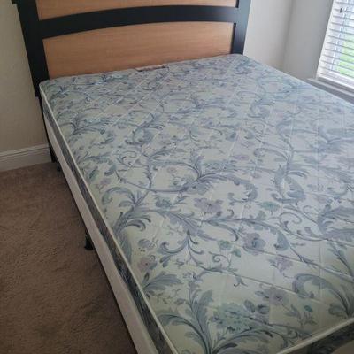 Queen size bed with headboard