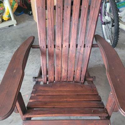 There are a pair of these chairs, both need a little TLC
