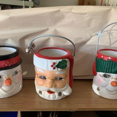 3 Christmas decorations