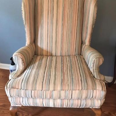 wing back chair $75
2 available