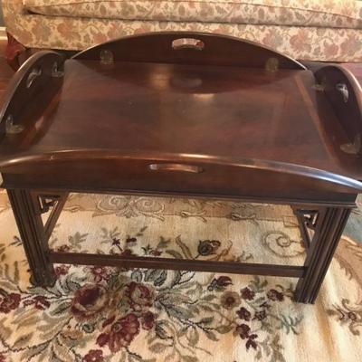 butler's tray coffee table $155
32 X 40 X 17