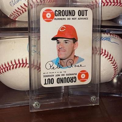 1968 Topps Game Pete Rose Baseball Card