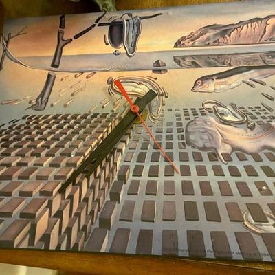 Salvador Dali clock