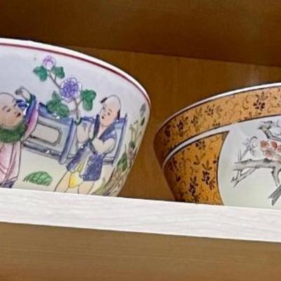 Oriental bowls