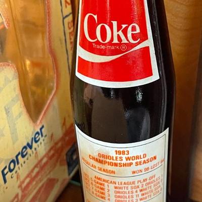 1983 Orioles World Championship Coke bottle