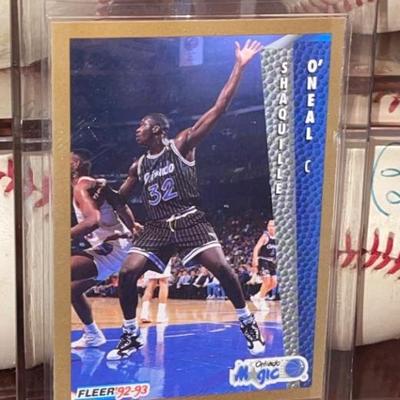 1992 Shaquille O'Neal Rookie Card Orlando Magic