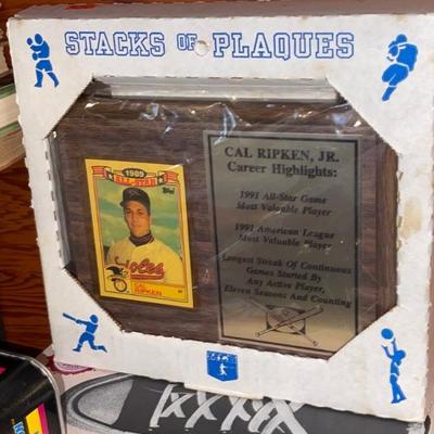 Cal Ripken Jr Plaque