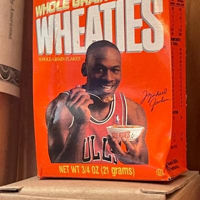 Michael Jordan Chicago Bulls miniature Wheaties Cereal Box