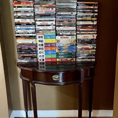 Movies on DVD and VHS