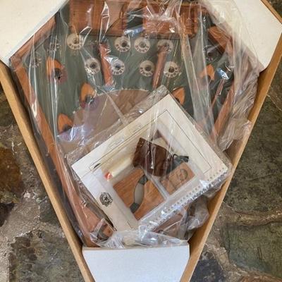 Brand New Wooden Pinball Style Baseball Game