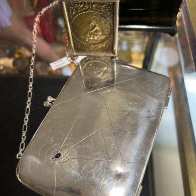 Silver purse