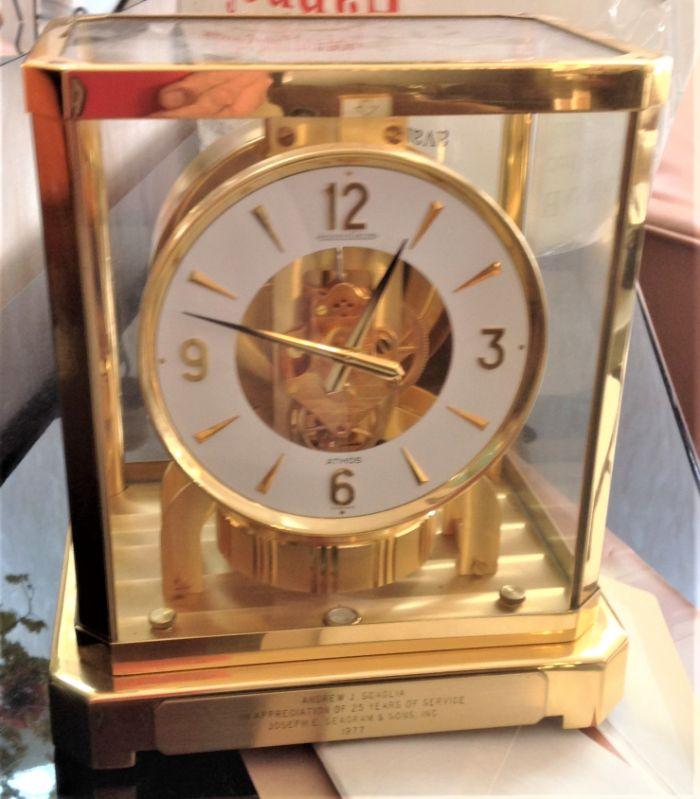 Jaeger LeCoultre Atmos Clock = Jewelry, Gold, Sterling & Costume