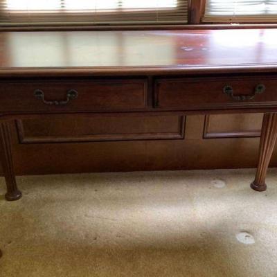 Wooden Office Desk                      https://ctbids.com/estate-sale/17519/item/1737308