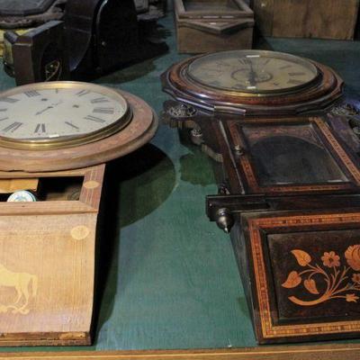 More clocks awaiting restoration and repair...